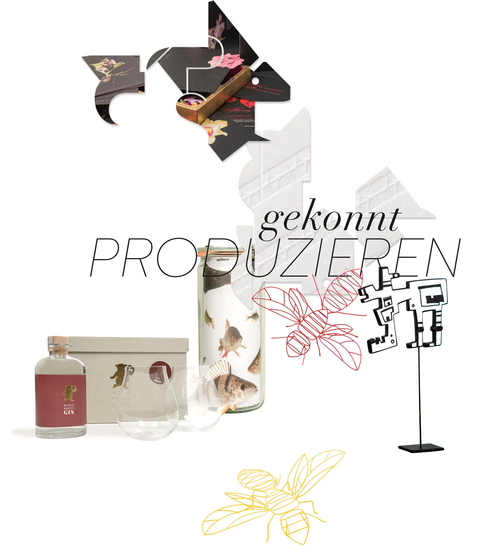 Gekonnt produziertes Grafikdesign von der Einzelanfertigung bis zur Serie